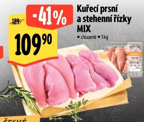 Kuřecí řízky mix Albert