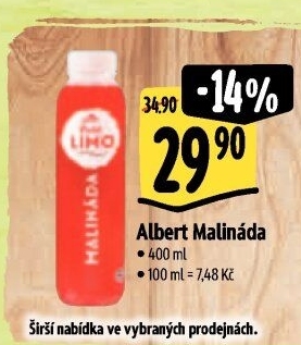 Limonáda Pure Albert