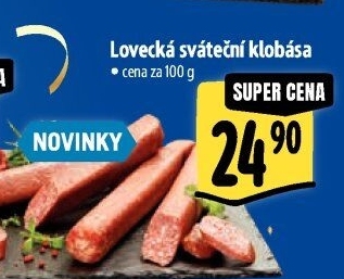 Lovecká sváteční klobása