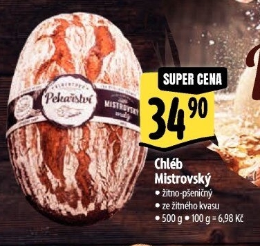 Mistrovský chléb Albert