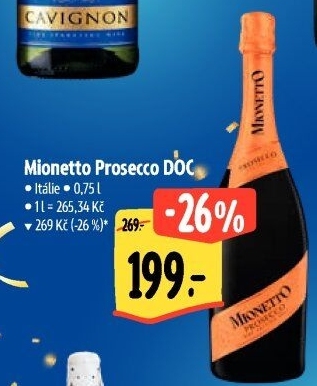 Prosecco DOC Treviso Mionetto