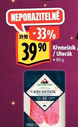 Salám Křemešník kostelecký Kostelecké uzeniny