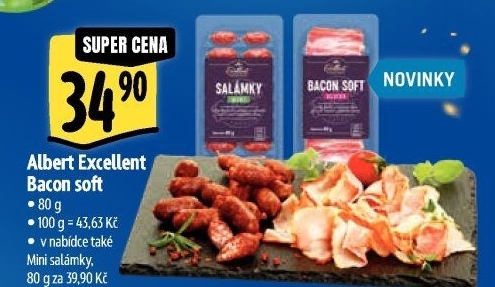 Slanina Bacon soft Albert Excellent