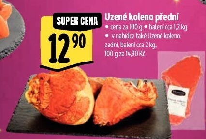 Uzené koleno přední