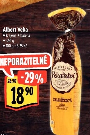 Veka chlebíčková Albert