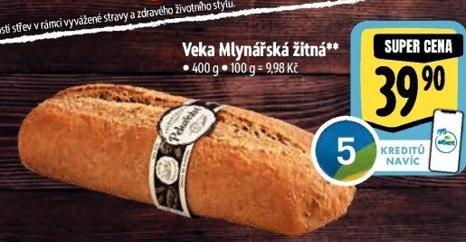 Veka Mlynářská žitná Albert