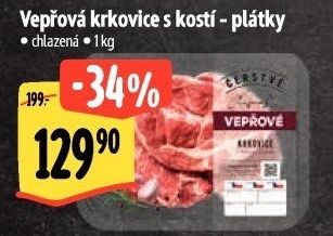 Vepřová krkovice s kostí Albert