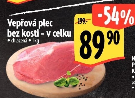 Vepřová plec bez kosti