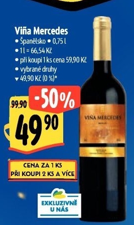 Vína Viňa Mercedes