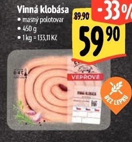 Vinná klobása Albert