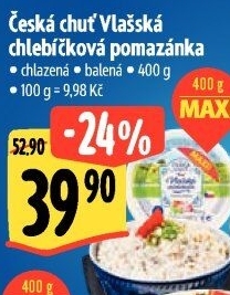 Vlašská chlebíčková pomazánka Česká chuť