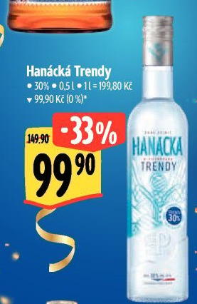 Vodka trendy Hanácká