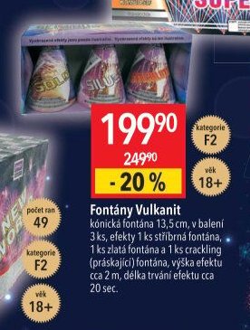 Fontány Vulkanit
