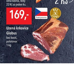 Uzená krkovice Globus