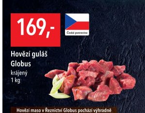 Hovězí guláš Globus