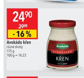 Avokádo křen
