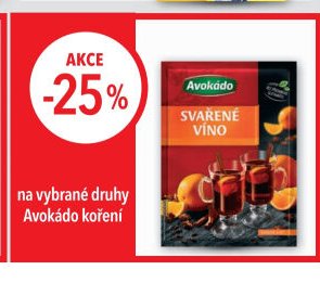 Avokádo koření