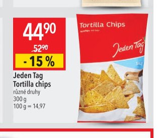 Jeden Tag Tortilla chips