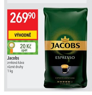 Jacobs zrnková káva