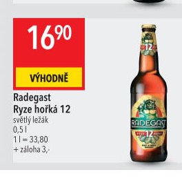 Radegast Ryze hořká 12