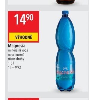 Magnesia minerální voda