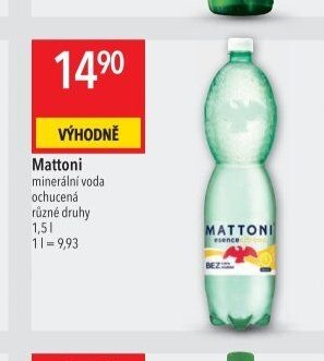 Mattoni minerální voda