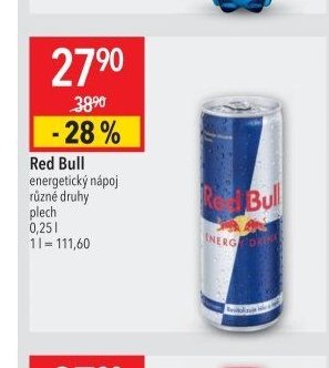 Red Bull energetický nápoj
