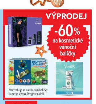 Kosmetické vánoční balíčky