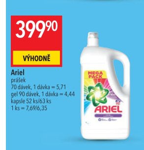 Ariel prášek/gel/kapsle