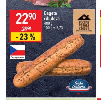 Bageta cibulová
