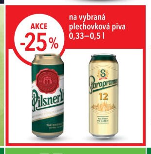 Pilsner Urquell a Staropramen 12