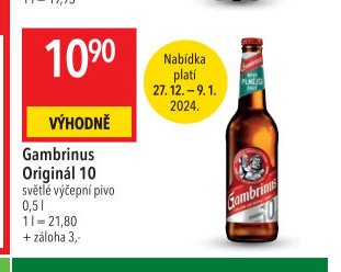 Gambrinus Originál 10