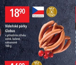 Vídeňské párky Globus