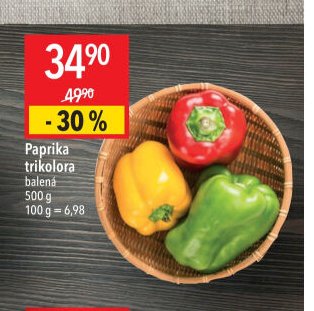 Paprika trikolora