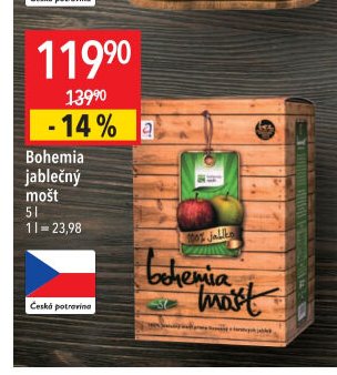 Bohemia jablečný mošt