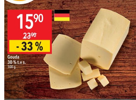 Gouda 30 % t. v s.