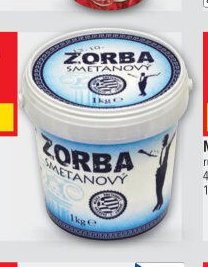 Zorba bílý jogurt