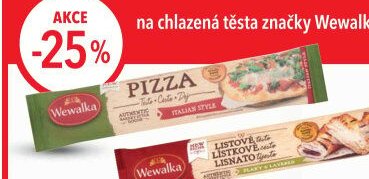 Těsto na pizzu Wewalka