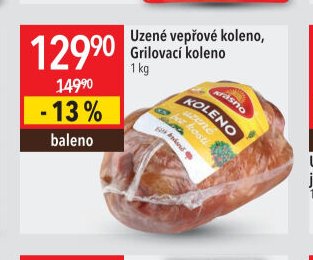 Uzené vepřové koleno, Grilovací koleno 1 kg