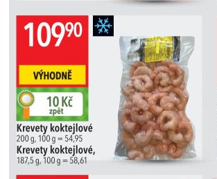 Krevety koktejlové 200 g / 187,5 g