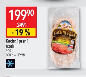Kachní prsní řízek 500 g