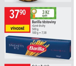 Barilla těstoviny