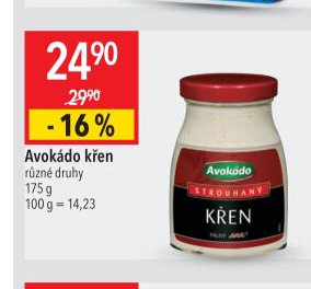Avokádo křen