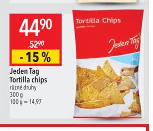 Jeden Tag Tortilla chips