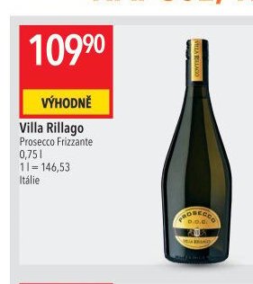 Villa Rillago Prosecco Frizzante