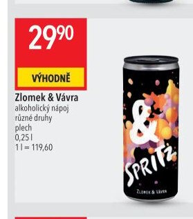 Zlomek & Vávra alkoholický nápoj