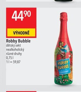 Robby Bubble dětský sekt