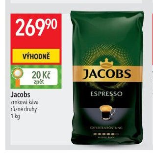 Jacobs zrnková káva