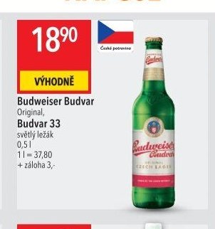 Budweiser Budvar Budvar 33