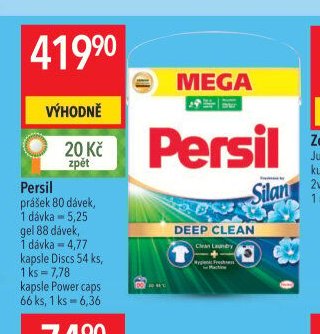 Persil prášek/gel/kapsle